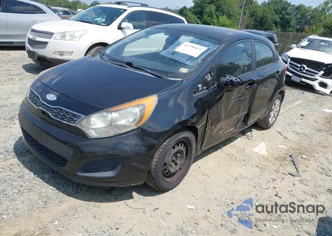 2012 Kia Rio Ex/Sx z USA, uszkodzony, nr VIN KNADN5A3XC6011739
